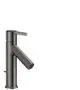 AXOR-HG-AXOR-Starck-Einhebel-Waschtischmischer-100-CoolStart-mit-Hebelgriff-und-Zugstangen-Ablaufgarnitur-Polished-Black-Chrome-10007330 gallery number 1